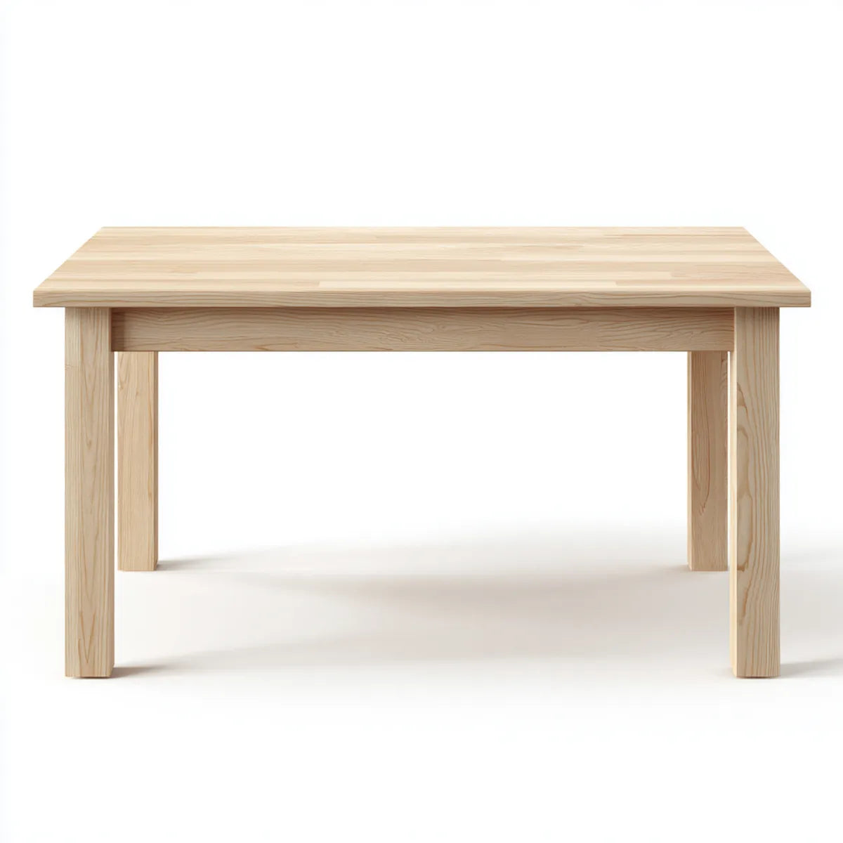 St¨®? do jadalni, Prostok?tny st¨®? jadalny w sosnie naturalnej sta?ej 120 x 75 x 75 cm
