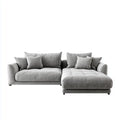 Sofa, Kanapa naro?na z szewcem z prawej poliestru 280 x 170 x 85 cm