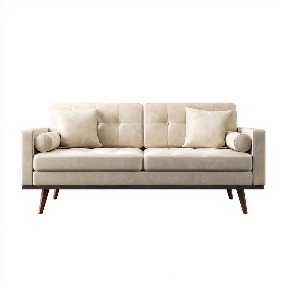 Sofa 2 be?owe mikrofibry poliestrowe sofa 180 x 85 x 85 cm prostok?tne